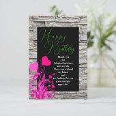 Carte Anniversaire de Lover (Debout devant)