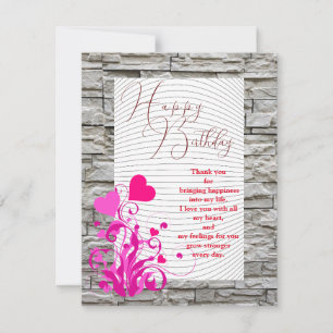Carte Anniversaire de Lover