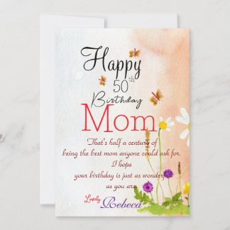Carte Anniversaire de Maman