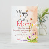 Carte Anniversaire de Maman (Debout devant)