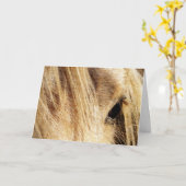 Carte Anniversaire de Mane Messy (Fleur jaune)