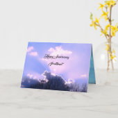 carte ANNIVERSAIRE DE MARIAGE (Fleur jaune)