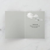 Carte anniversaire de mariage coquillage (Intérieur)