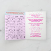 Carte Anniversaire de mariage de 40 rubis avec une (Intérieur)