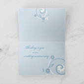 Carte Anniversaire de mariage de veuf après le décès de  (Intérieur)