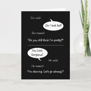 Carte Anniversaire de mariage drôle humour marié