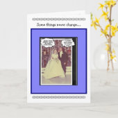 Carte Anniversaire de mariage drôle - Vintage (Fleur jaune)