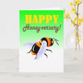 Carte anniversaire de mariage heureux (Fleur jaune)