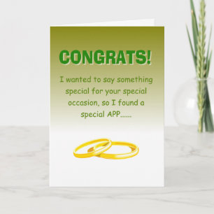 Carte anniversaire de mariage heureux