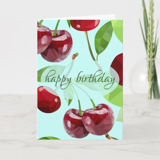 Carte Anniversaire de Marian Cherry (Devant)