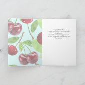Carte Anniversaire de Marian Cherry (Intérieur)