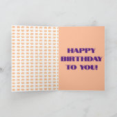 Carte Anniversaire de Marigolds (Intérieur)