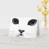 Carte Anniversaire de Meow (Fleur jaune)