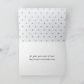 Carte anniversaire de naissance de la belle-soeur polka  (Intérieur)