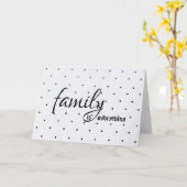 Carte anniversaire de naissance de la belle-soeur polka  (Fleur jaune)