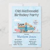 Carte Anniversaire de Old McDonald Farm (Devant)