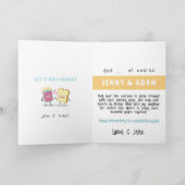 CARTE ANNIVERSAIRE DE PAIRE PARFAITE AMUSANTE (Intérieur)