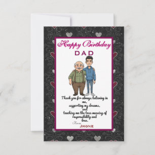 Carte Anniversaire de Papa