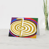 Carte Anniversaire de pays de bouleau joyeux - guérison (Dos)