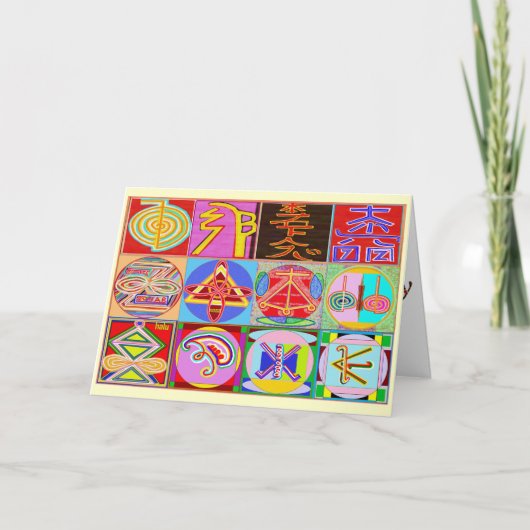 Carte Anniversaire de pays de bouleau joyeux - guérison (Devant)