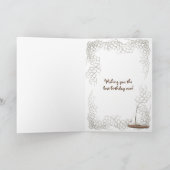 Carte anniversaire de pêche pour papa (Intérieur)