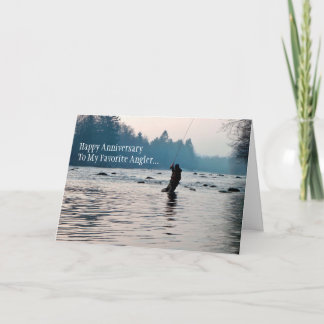 Carte Anniversaire De Pêcheur