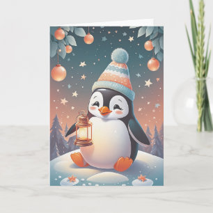 Carte Anniversaire de Penguin Pal