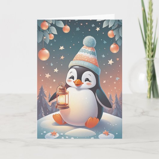 Carte Anniversaire de Penguin Pal (Devant)