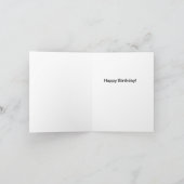 Carte anniversaire de personne âgée (Intérieur)