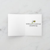 Carte Anniversaire de Petit Agneau (Intérieur)