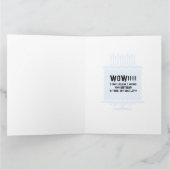 Carte Anniversaire De Photo Et De Typographie (Intérieur)