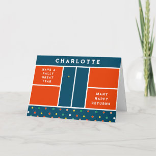 Carte Anniversaire de Pickleball Drôle