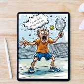 Carte Anniversaire de Pickleball Drôle