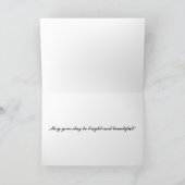 Carte Anniversaire de Pink Hydrangea (Intérieur)