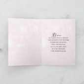 Carte Anniversaire de Pink Hydrangea (Intérieur)