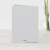 Carte Anniversaire de plaisir Reel (Dos)