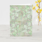 Carte Anniversaire de Poison Ivy (Fleur jaune)