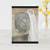 Carte Anniversaire de pompier (Fleur jaune)