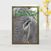 Carte Anniversaire de Porscha (Fleur jaune)