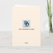 Carte Anniversaire de poulet drôle (Dos)
