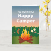 Carte Anniversaire de profondément satisfait (Fleur jaune)