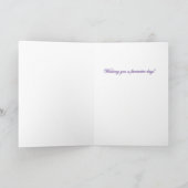 Carte Anniversaire de Purple Lilac (Intérieur)
