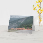 Carte Anniversaire de Red Rock (Fleur jaune)