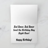 Carte Anniversaire de Red Rover (Intérieur)