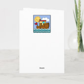 Carte Anniversaire de remorqueur  (Dos)