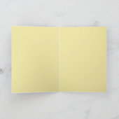 Carte Anniversaire de Renard Rouge mignonne Animau (Intérieur)