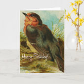 Carte Anniversaire de Robin (Fleur jaune)