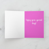 Carte Anniversaire de Rottweiler (Intérieur)