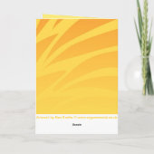 Carte Anniversaire de samouraïs de Cyber (Dos)