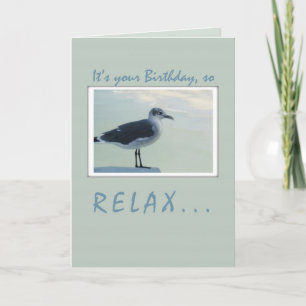 Carte Anniversaire de Seagull